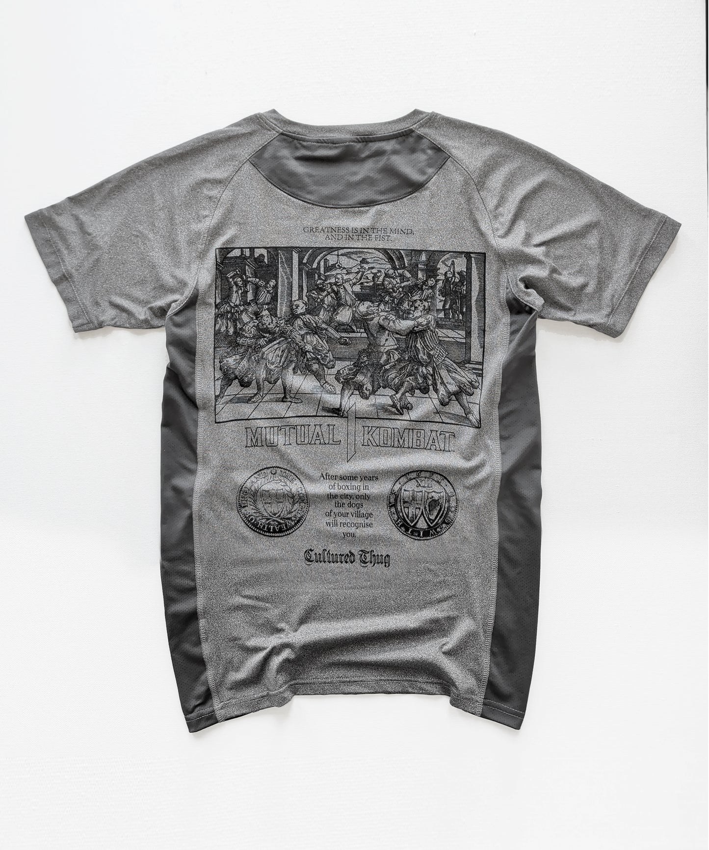 Cultured Thug™ MMA Rashguard | Gunmetal
