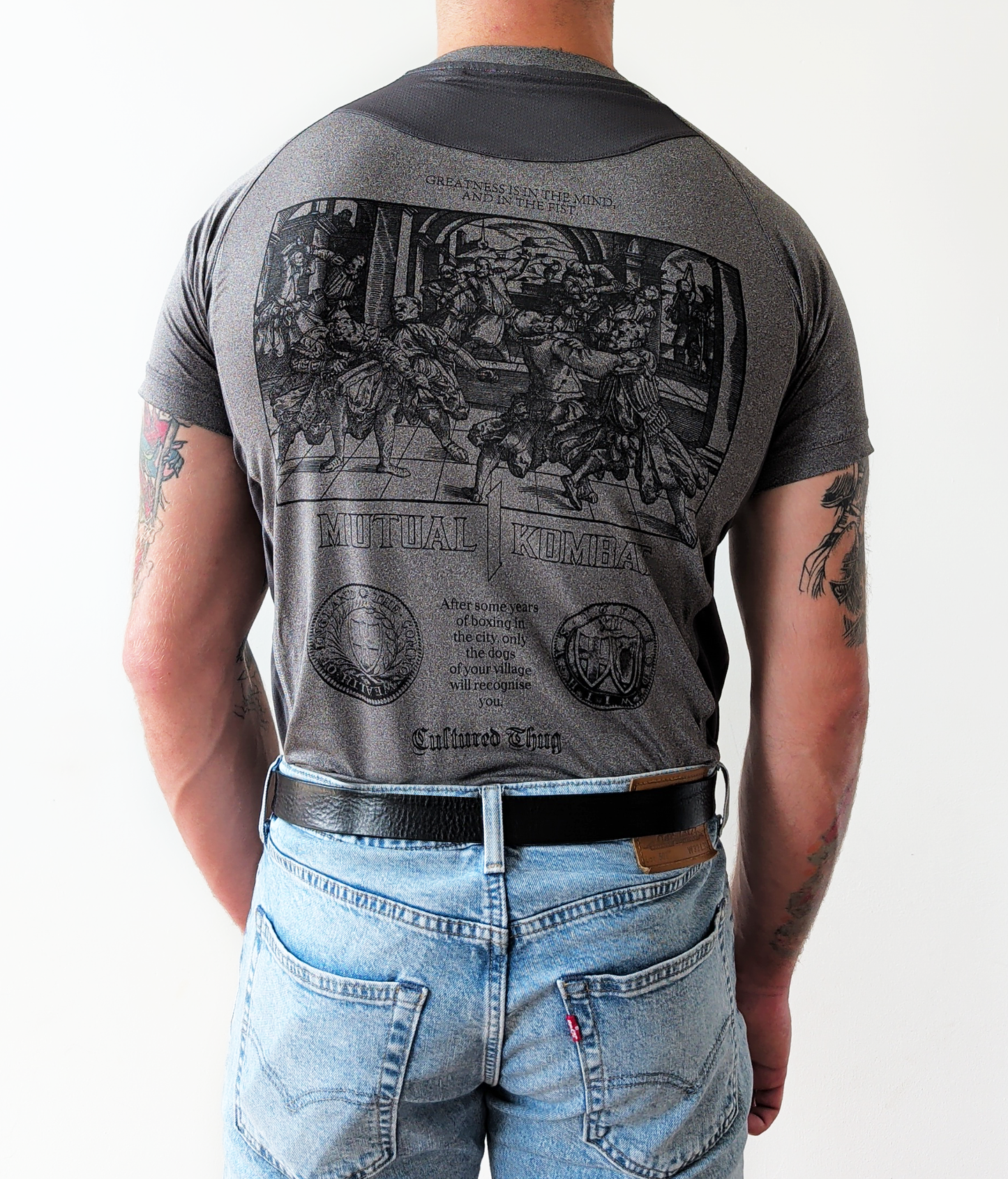 Cultured Thug™ MMA Rashguard | Gunmetal