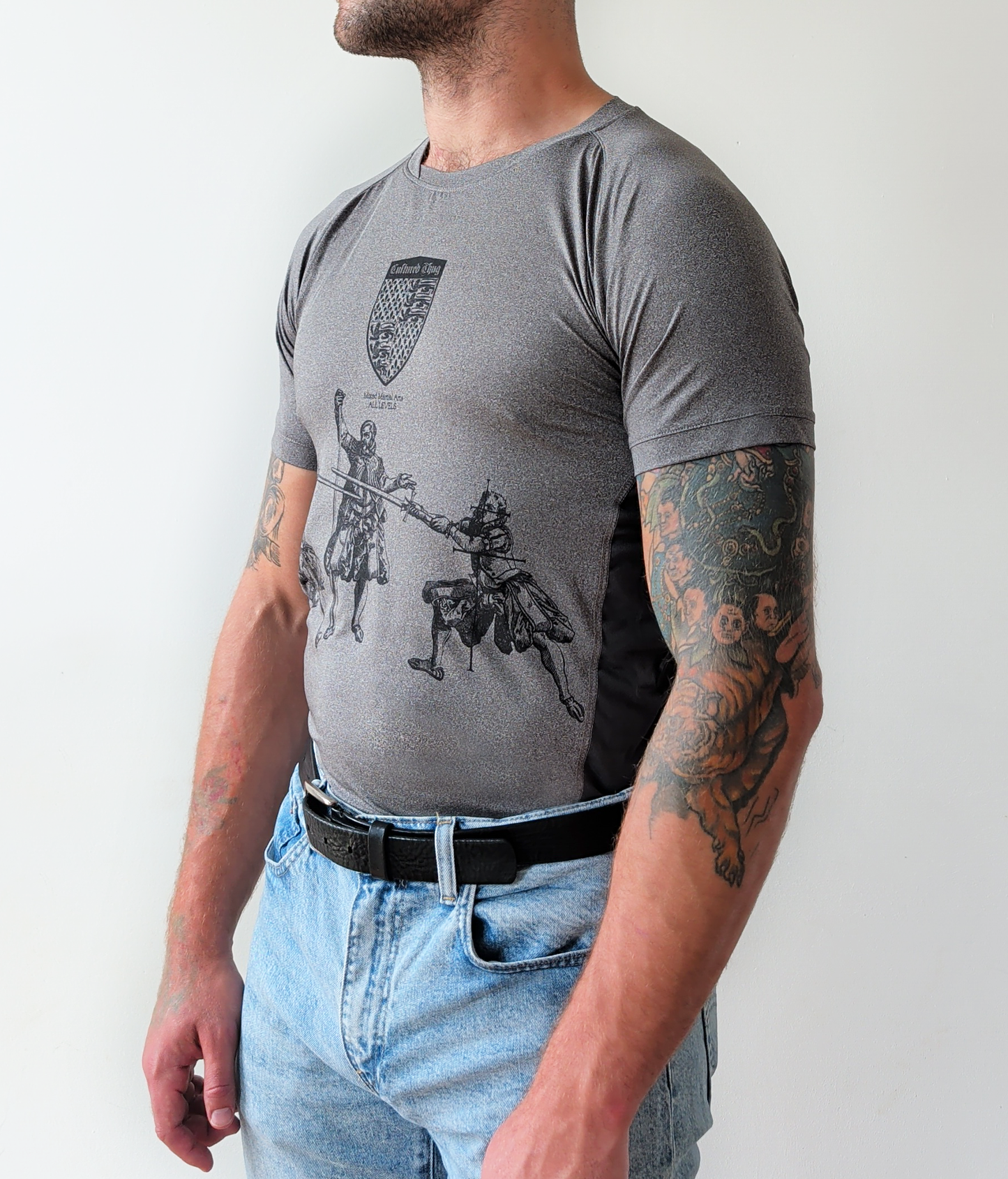 Cultured Thug™ MMA Rashguard | Gunmetal