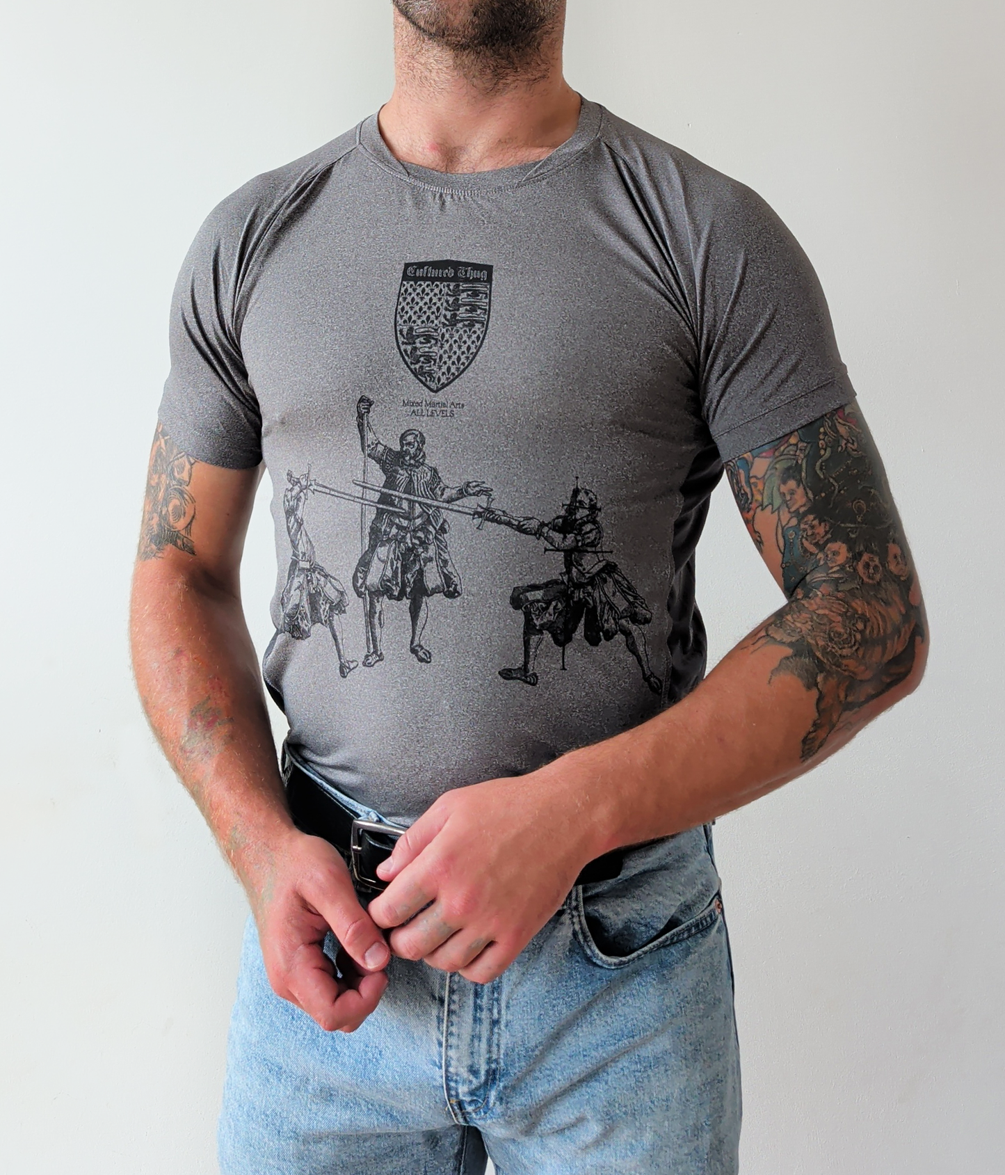 Cultured Thug™ MMA Rashguard | Gunmetal