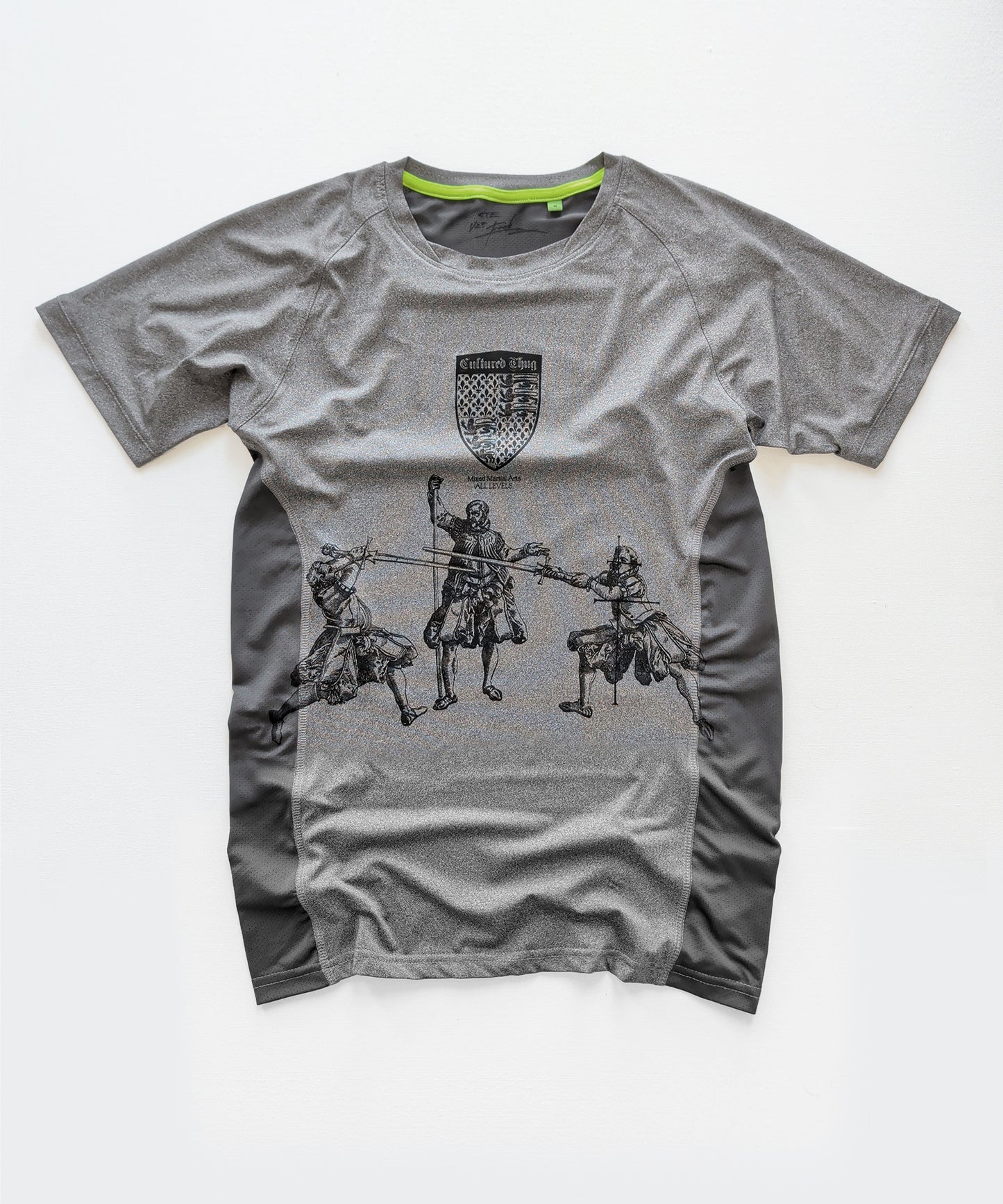 Cultured Thug™ MMA Rashguard | Gunmetal